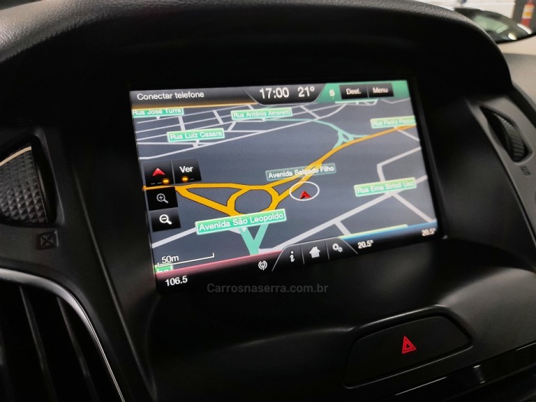 FORD - FOCUS - 2016 - Cinza