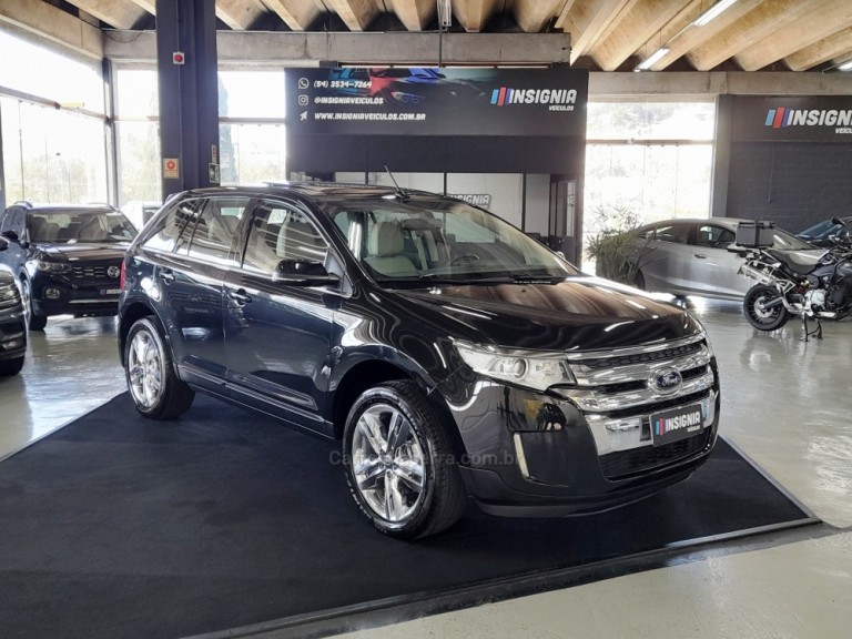 FORD - EDGE - 2013 - Preta