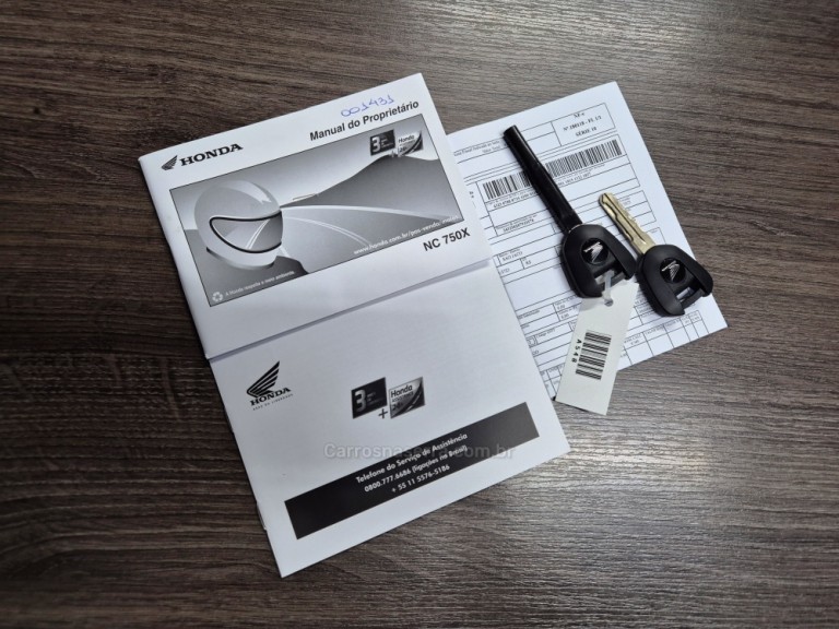 HONDA - NC 750X - 2025 - Vermelha