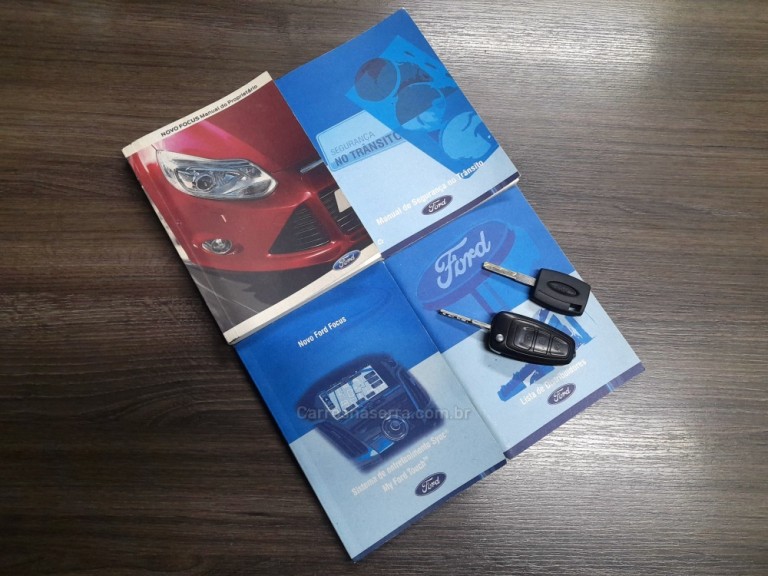 FORD - FOCUS - 2015 - Cinza