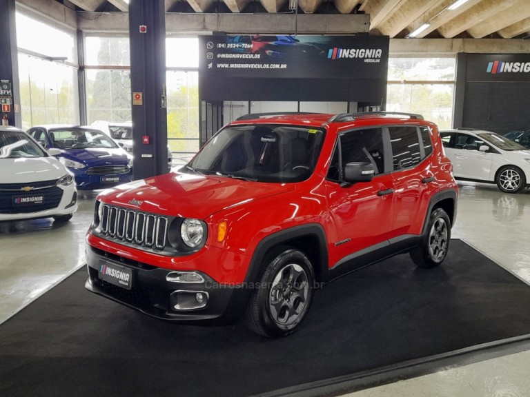 JEEP - RENEGADE - 2016 - Vermelha