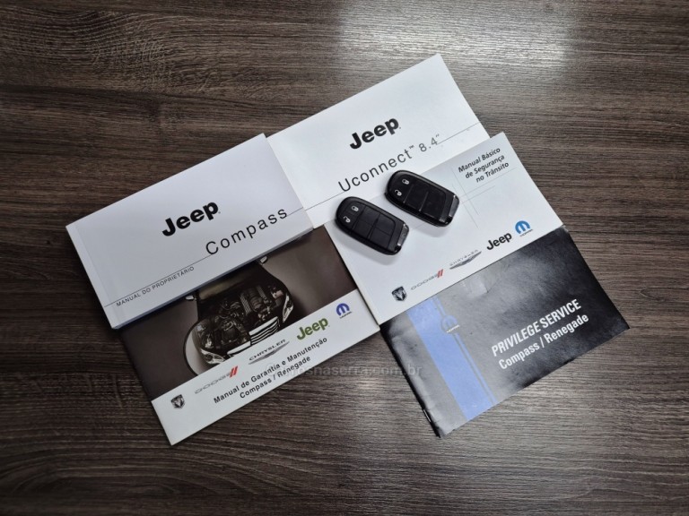 JEEP - COMPASS - 2018 - Vermelha