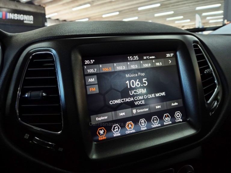 JEEP - COMPASS - 2018 - Vermelha