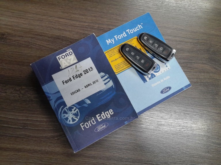 FORD - EDGE - 2013 - Preta