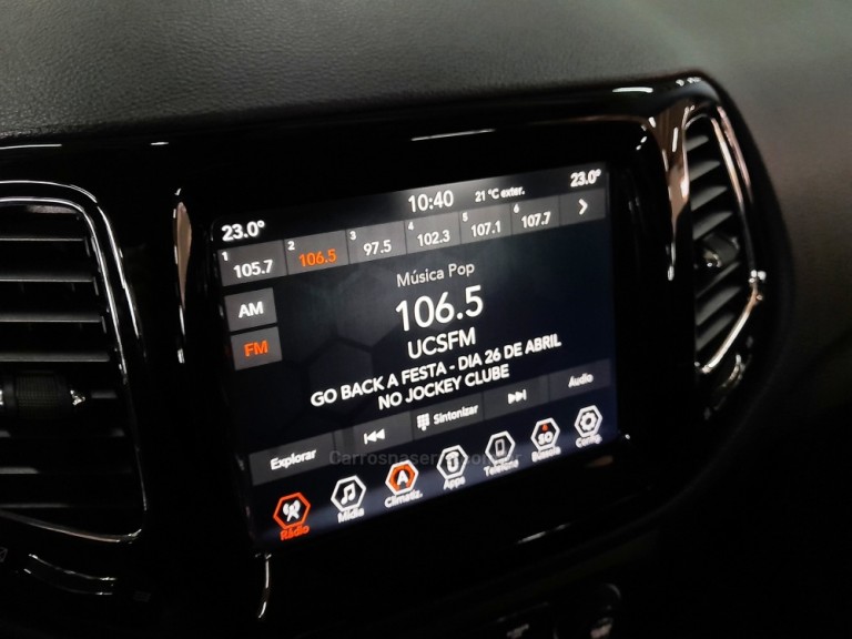 JEEP - COMPASS - 2019 - Cinza