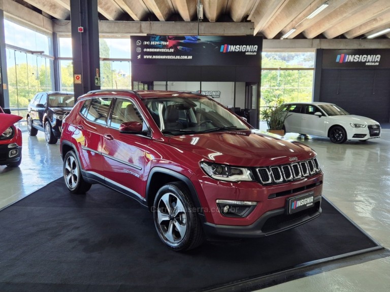 JEEP - COMPASS - 2018 - Vermelha