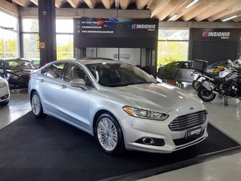 FORD - FUSION - 2015 - Prata